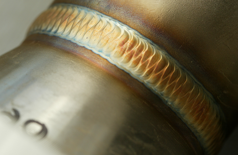Image of a high quality weld